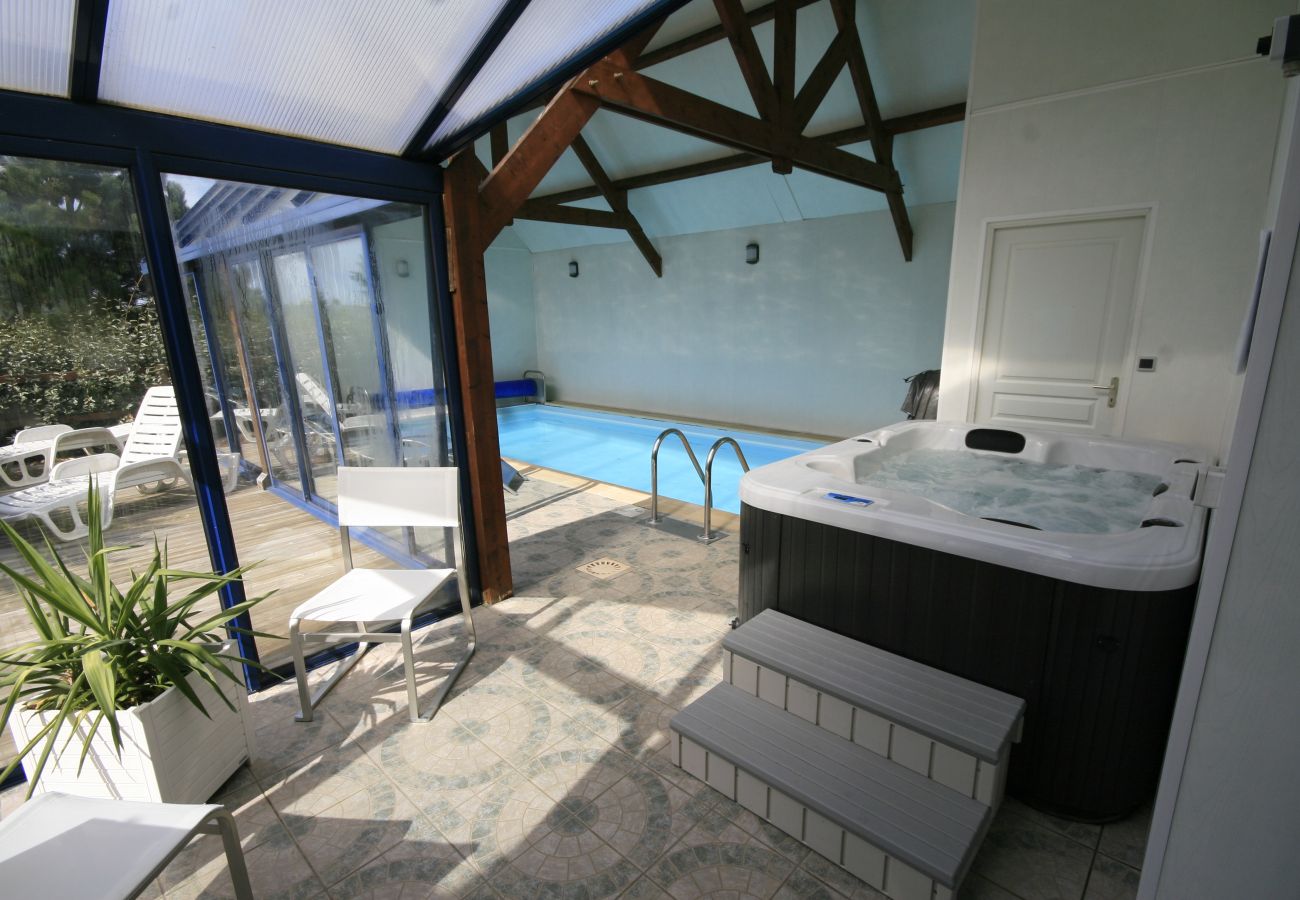 House in Moëlan-sur-Mer - Villa Mandhura, Magnifique Villa Piscine Interieure Chauffée, Moelan - MO1104