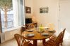 Apartment in La Trinité-sur-Mer - VILLA MAJOY - Holiday apartment with view on the port of Trinité-sur-Mer - T547 Apartment in La Trinité-sur-Mer - VILLA MAJOY - Holiday apartment with view on the port of Trinité-sur-Mer - T547