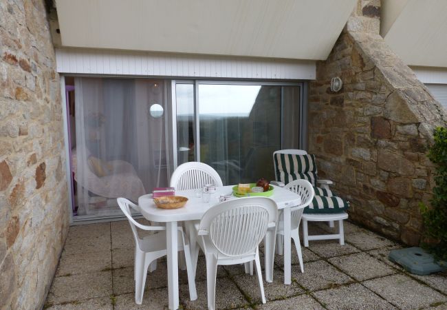 Apartment in Carnac - KERMARIO - Terrasse vue mer, Plein Sud - D28