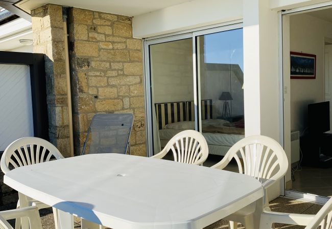 Apartment in Carnac - HORTENSIAS - Holiday apartment with sea view, facing the beach - T6 Apartment in Carnac - HORTENSIAS - Holiday apartment with sea view, facing the beach - T6