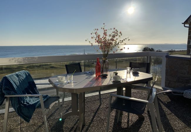 Appartement à Carnac - AZUR - Triplex spacieux, Face à la mer, Plage - T1