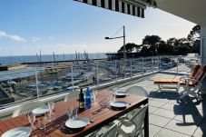 Location vacances terrasse avec vue mer à Carnac