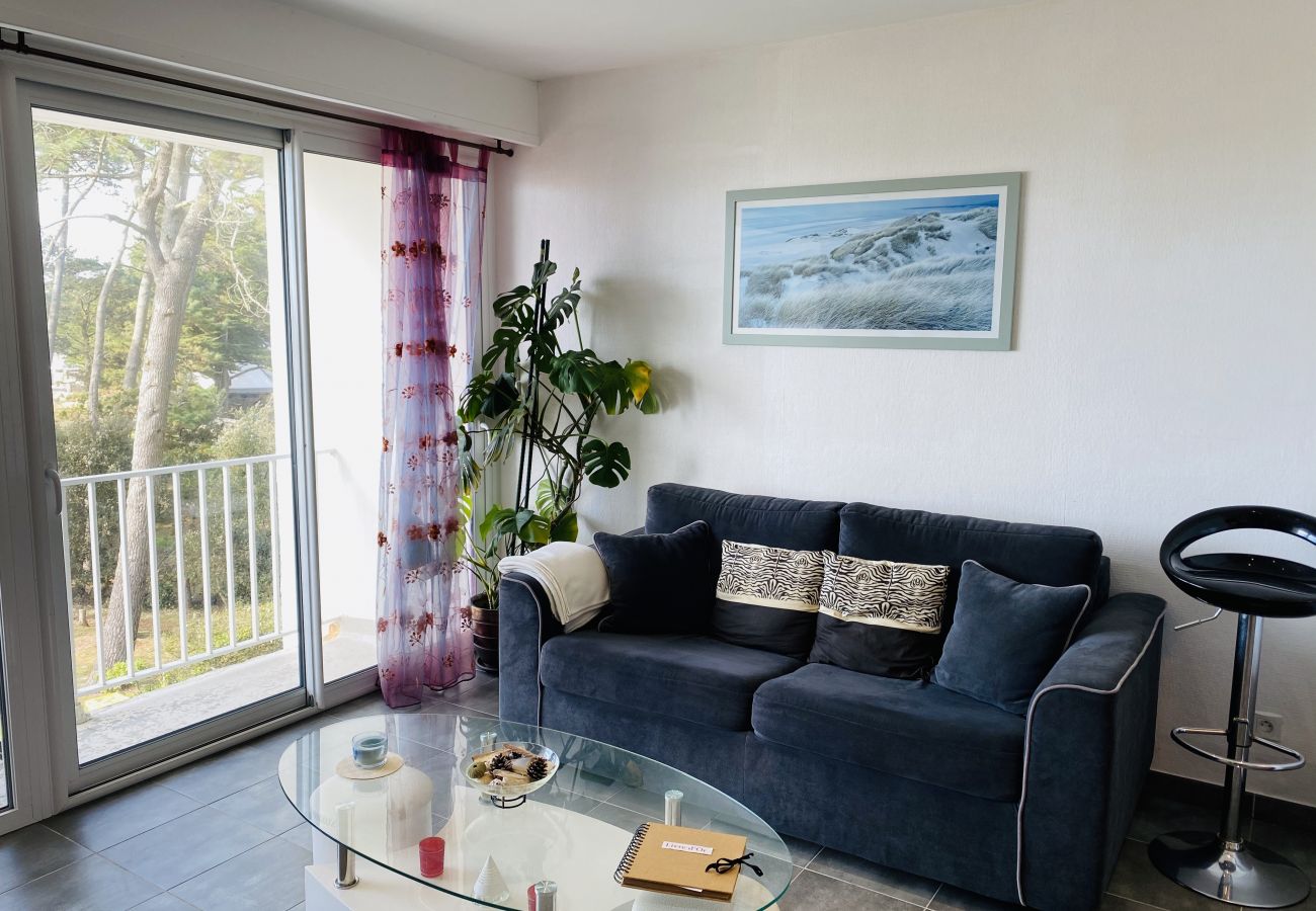 Appartement à Carnac - Tal Mor, Appart. Balcon Vue Mer, 50m plage -D8