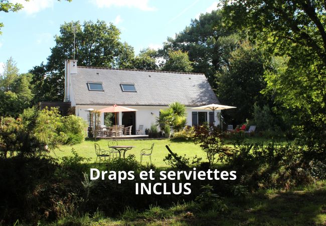 Maison à Saint-Philibert - QUÉHAN - Proche Trinité/Mer, Jardin 5000m² · C32