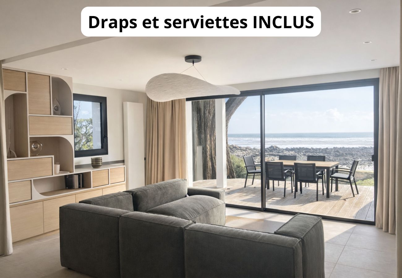 Maison à Carnac - VILLA BEAUMER - Accès direct plage. Vue mer - TK60